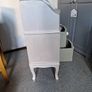 Reduced to SELL French style Antique Writing bureau , with lovely bow legs.. Image 5