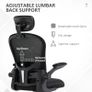 Office Chair Multi Adjustable with Lumbar Support, Headrest Image 4