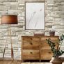 NEW SALE | Stone Brick Wallpaper Peel and Stick 3D Effect Blocks Vintage Brick Faux Textured Self-Adhesive Wallpaper Kitchen Cabinets Backsplash Fireplace Laundry Image 6