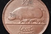 #167 - Ireland - 1928 - Half Penny - AU - KM.2