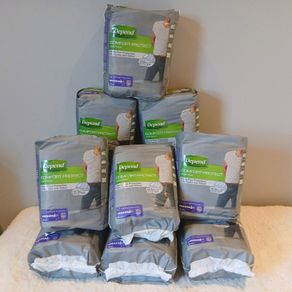 12x Packs Depend Comfort Protect Men's Incontinence Underwear (Size L/XL) Brand New Bulk Lot