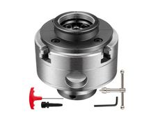 VEVOR Lathe Chuck, 95mm Chuck Diameter, Self-Centering Chuck for Woodworking, 1" x 8 TPI Chuck Thread, 4-Jaw Mechanical Lathe Chuck for Wood and Metal Lathes