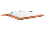 Japanese Futon Bed Frame Solid Acacia Wood 200x200 cm