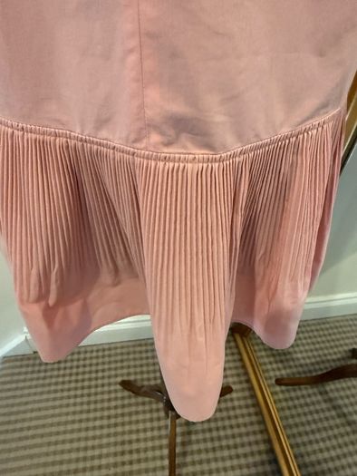 COS Short Sleeved Blush Pleated Top