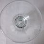 Vintage Flint Glass Goblet Vase 1940s Image 7