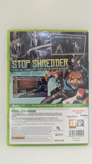 Teenage Mutant Ninja Turtles Danger of the Ooze Xbox 360