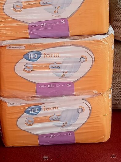 PRICE DROP, ID Form incontinence wear X 3 packets