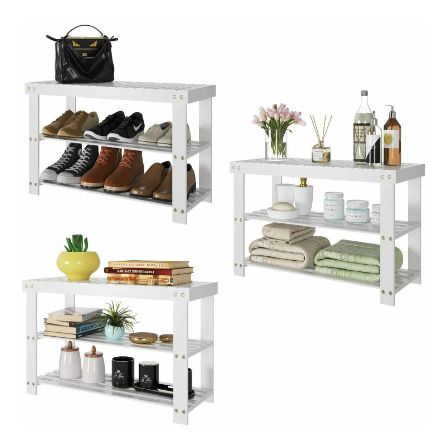 BRAND NEW Shoe Organizer Shelf Home Dorm Storage Closet Shoes Rack