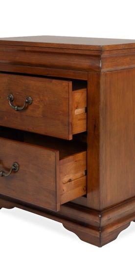 Dark Mahagony Nightstand/ Bedroom Bedside locker