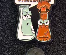 I think you are overreacting , pin back badge.