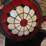Matching set of 3 Vintage Tiffany style light fittings. Image 5