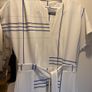 Next Dresses White Plaid Midi Dress. Size 10 (Brand New Image 3