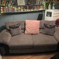 Grey 3 seater sofa
