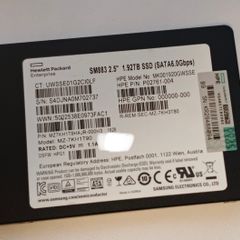 Samsung SSD sata 1.92 sm883 enterprise