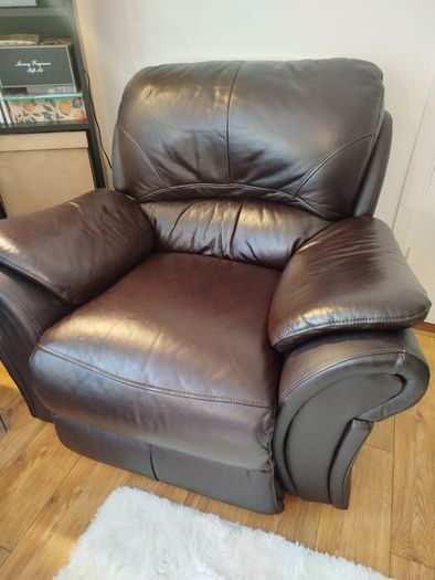 2 recliner armchairs