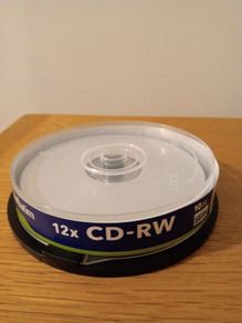 10 CD-RW Verbatim