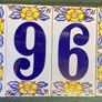 House number tiles - 4 / 6 / 9 Image 6