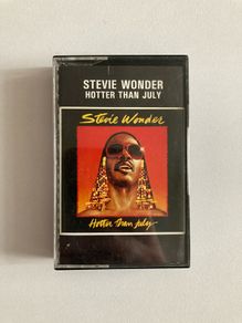 Stevie Wonder Hotter Than July Cassette Tape EX/NM