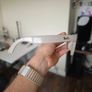 Rayban Meta AI Skyler (Gen 1) Shiny Chalky Gray - Clear to Sapphire transitions Image 4