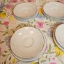 Noritake Ireland Anticipation Tea Cup Trio Set , sugar bowl, creamer cake plate Image 10