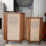 Custom Hand-Crafted Tannoy York Corner Loudspeakers (Silver, Gold, Red, HPD, K3808) Image 5