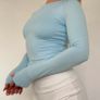Icy Blue Ivy Top by amare Image 2