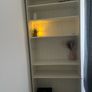 Elegant Tall off-white Bookcase - Perfect Condition - IKEA Hemnes Style Image 2