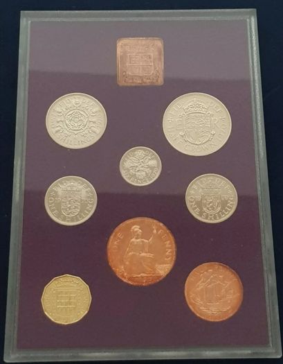 1970 Royal Mint Coinage of Great Britain & Northern Ireland Proof  50th birthday