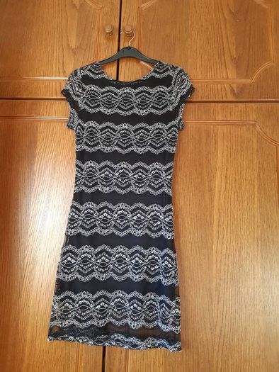 black and silver dress