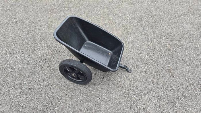 BERG Buddy John Deere Go Kart + BERG Trailer