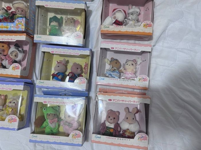 Sylvanian families anniversary sets