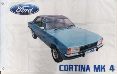 Ford Cortina Mk4 Flag.(Blue)