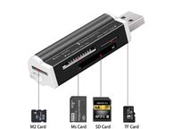 main image for ad Multi Memory Card Reader Adapter for Micro SD SDHC TF M2
