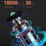 Mini Car Air Compressor 12V 150PSI Portable Car Tire Inflator Smart Digital Inflatable Pump For Car Bicycle Boat Air Pump Image 5