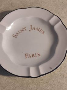 Saint James Paris Ashtray By Goda Limoges France