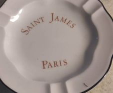 Saint James Paris Ashtray By Goda Limoges France