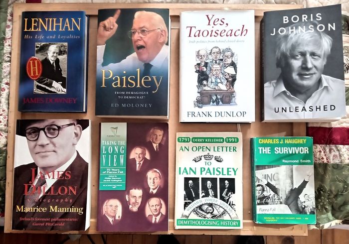 Any Four Political Books for Twenty Euros or All Thirty Euros