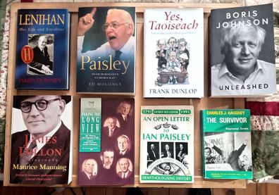 Any Four Political Books for Twenty Euros or All Thirty Euros