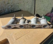 twin weber inlet manifold