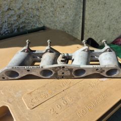 twin weber inlet manifold