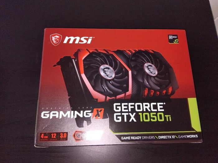 Msi Geforce 1050ti 4gb