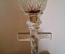 Religious candle holder