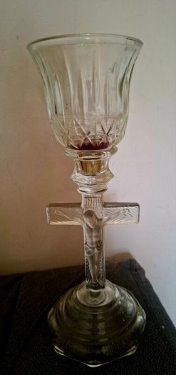 Religious candle holder