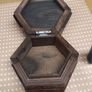 Trinket box carved hardwood Image 4