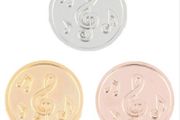 Mi Moneda Style 33mm Musical Note Coins