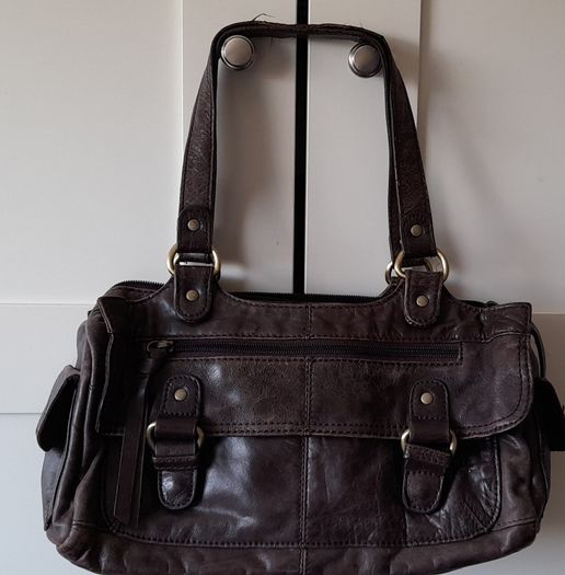Genuine leather Next brown Handbag