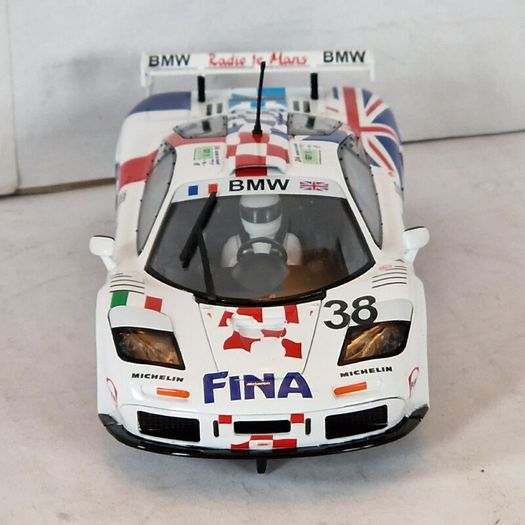 Scalextric McLaren F1 GT-R #38 Slot Car ( 24hr gt touring endurance Le Mans )