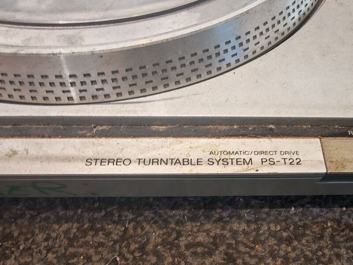 Sony PS-T22 automatic/direct-drive turntable,1970s