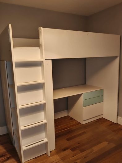 IKEA Loft Bed with mattress: Great Condition