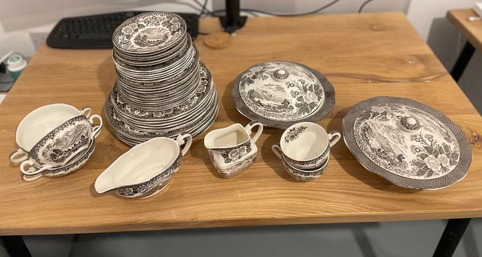 Wedgwood Plates- Lochs of Scotland